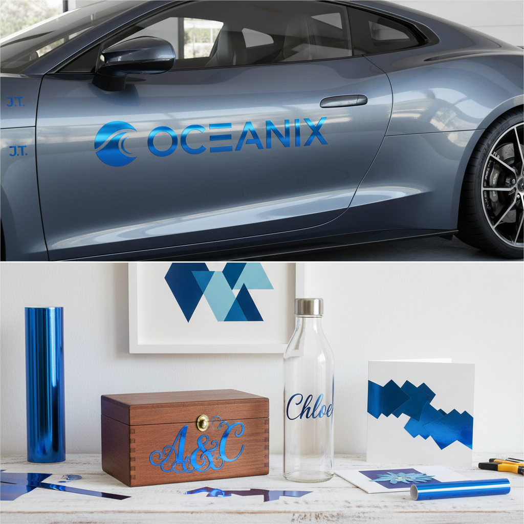 Custom vinyl lettering