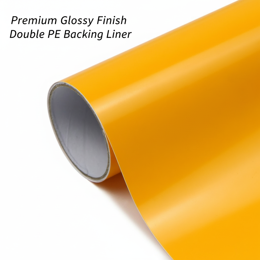 Dark Yellow Premium Glossy Finish