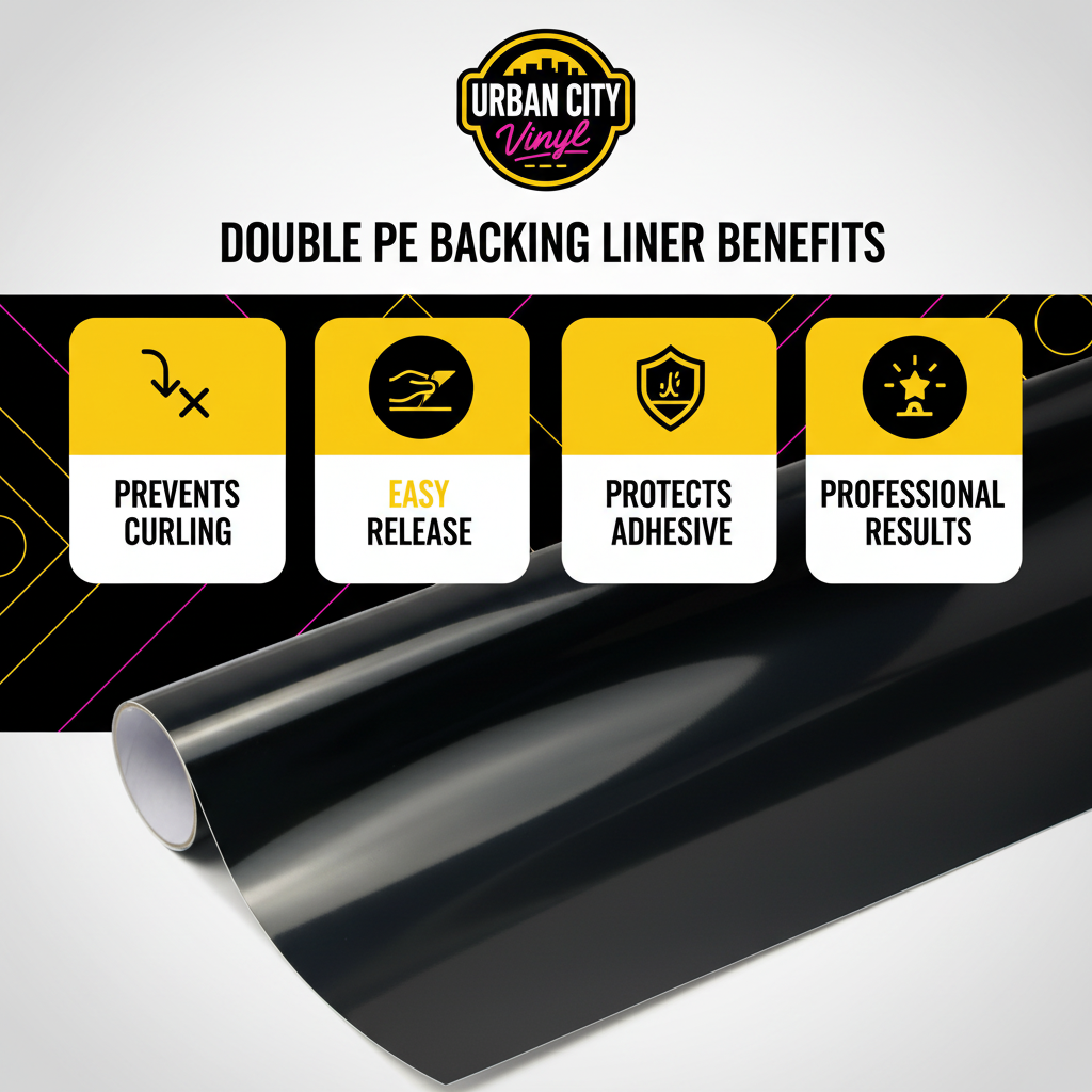 Double PE liner benefits infographic
