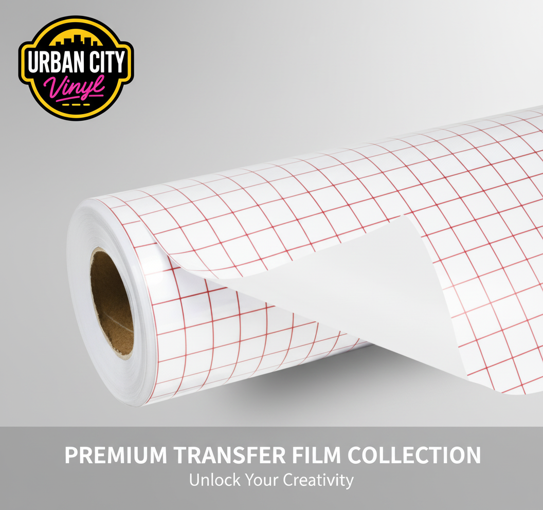 Transfer Film Angled with Logo