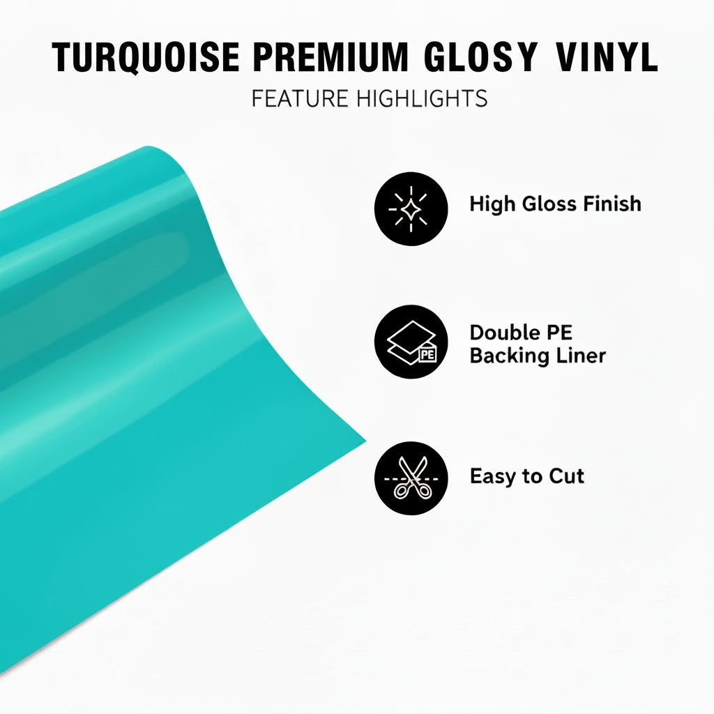 Turquoise Vinyl Features